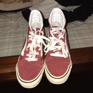 Burgundy Sk8-Hi